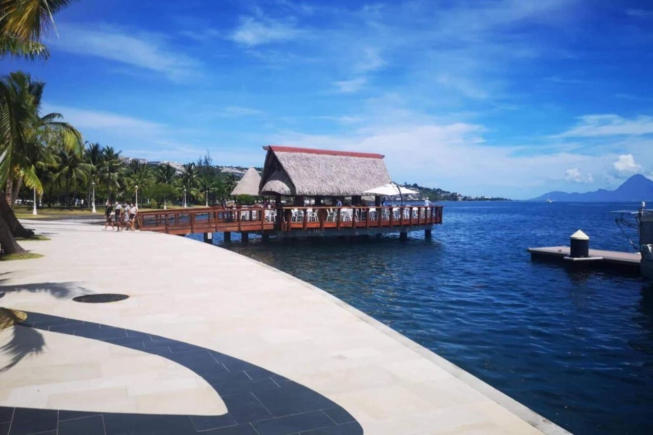 Recent Bel Appartement Une Chambre Papeete ปาเปเอเต ภายนอก รูปภาพ